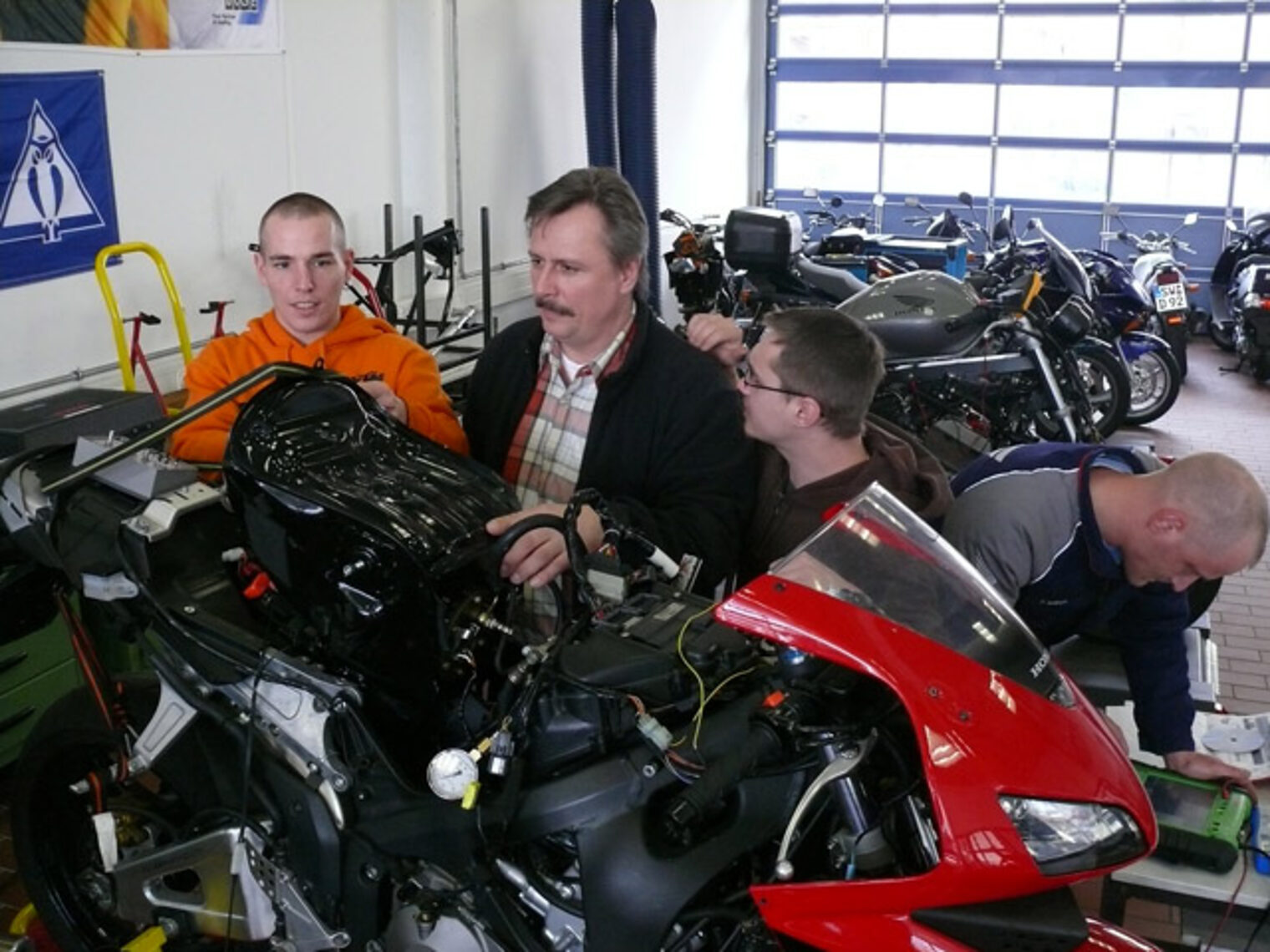 Zweiradmechaniker-Meisterkurs 2008 2009 17