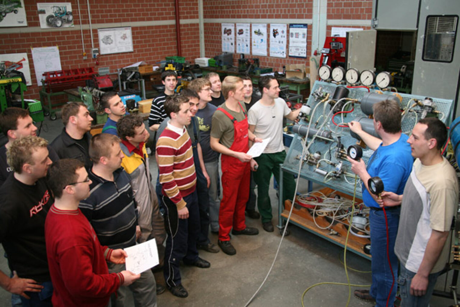 Landmaschinenmechaniker-Meisterkurs 2008 2009 09