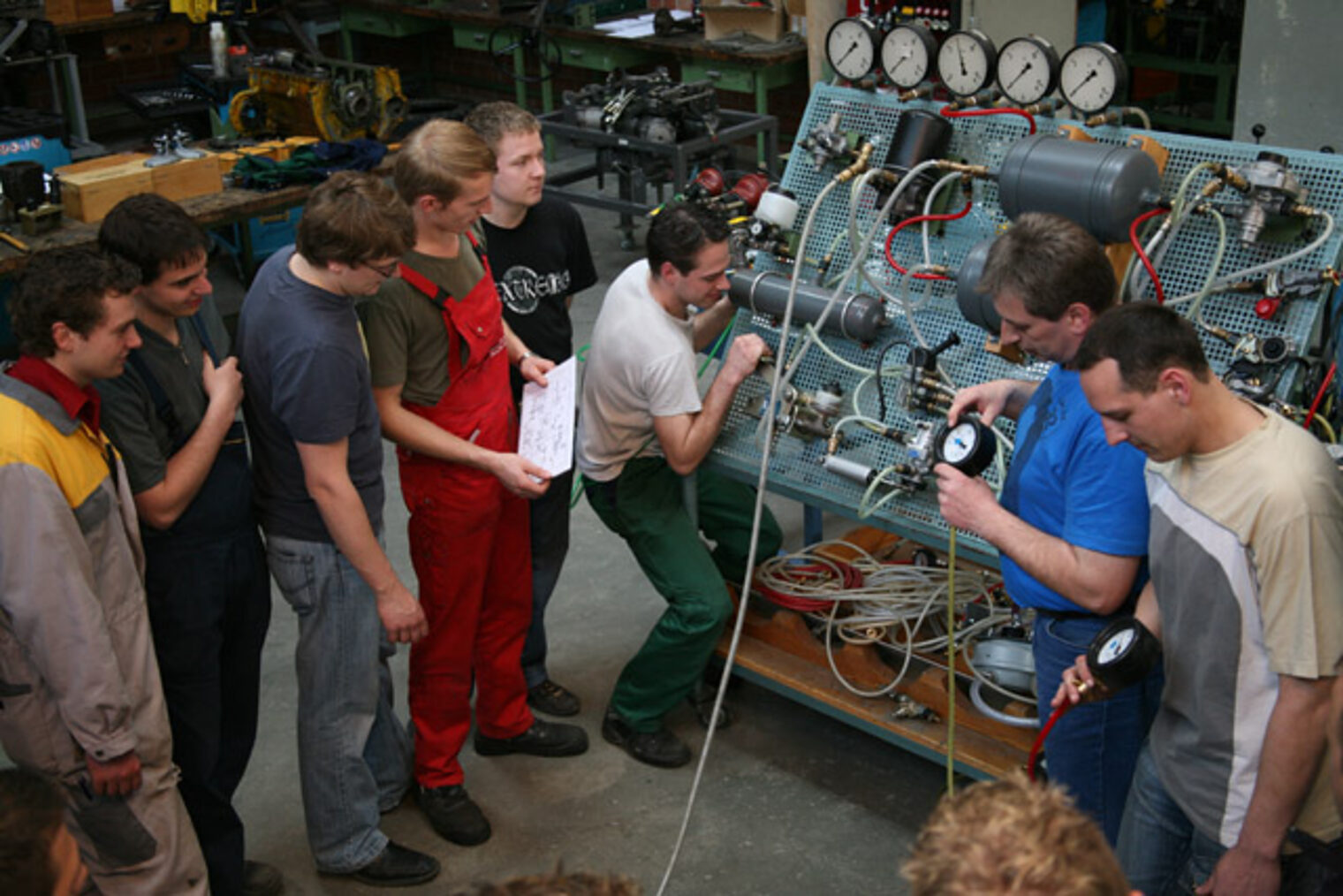 Landmaschinenmechaniker-Meisterkurs 2008 2009 11