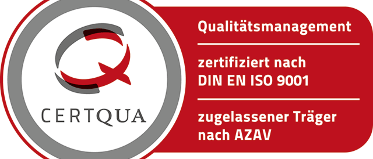 Certqua Siegel 9001 AZAV 640 x 324 px
